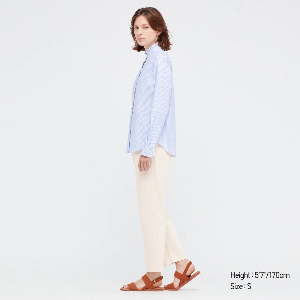 ⚡️6hrs sale⚡️UNIQLO x Ines de la Fressange blouse - Picture 4 of 15